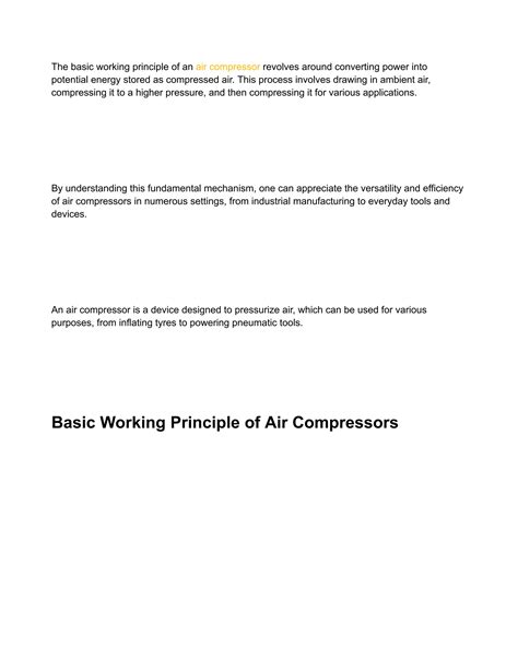 Image result for Compressor Function Principle