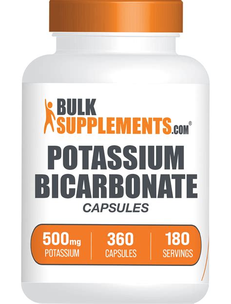 Potassium Bicarbonate Capsules - An Essential Mineral Supplement