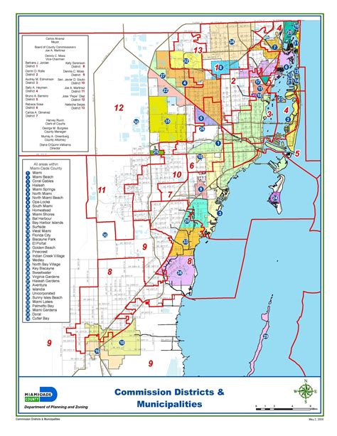 Miami-Dade Municipalities Map