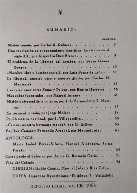 Revista del colegio mayor «Reyes Católicos» Universidad de Valladolid ...