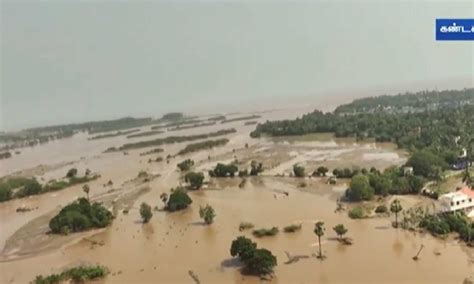 Watch | Cyclone Fengal: Drone video shows farmlands resembling ...