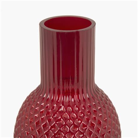 Buy Splendid Scout Textured Glass Vase from Home Centre at just INR 1199.0