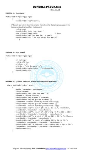 Image result for Program Console