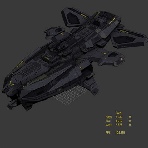 Alien ship 3D Model $25 - .3ds - Free3D