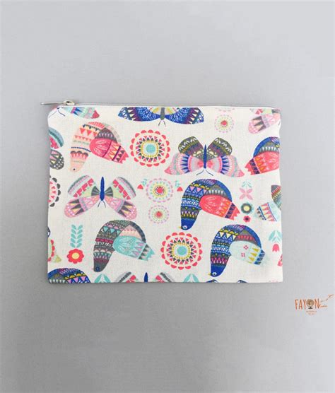 Off white Printed Big Pouch for Girls – FayonKids