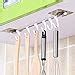 Koyet Multi-Functional Six Plastic Hook , Requires no Drilling Hook ...