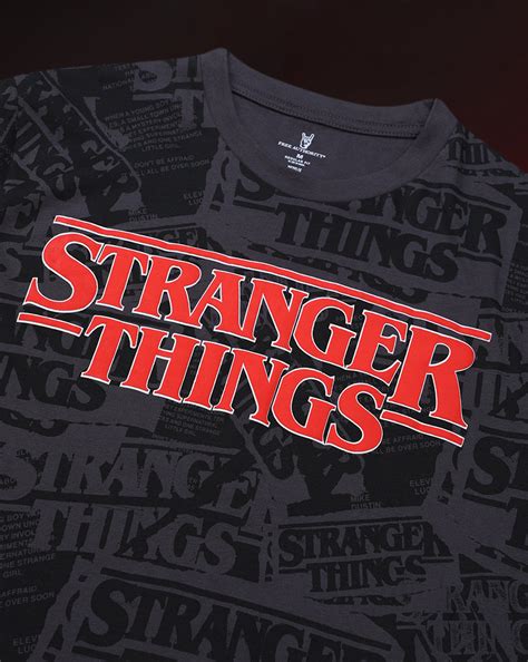 Stranger Things Regular Fit Tshirt For Men – Free Authority