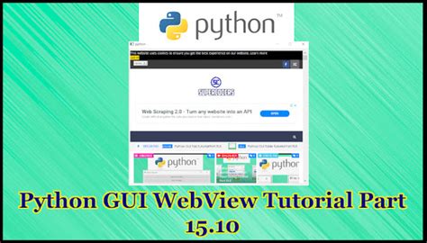 Image result for Python Webview