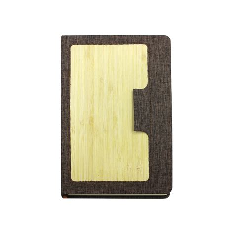 NOVITA R-Pet + Natural Bamboo Material Notebook | Natural bamboo ...