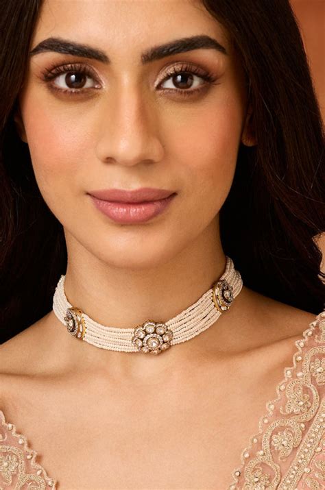 Devoshri Polki Choker Necklace – Paisley Pop Shop