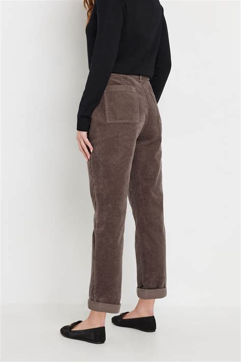 M&Co Mocha Brown Cord Carpenter Trousers | M&Co