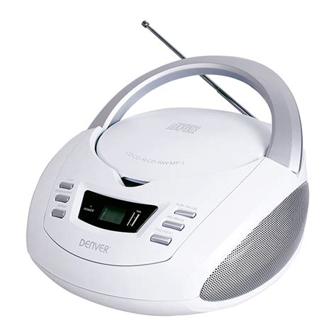 Radio CD uređaj TCU-211 Beli DENVER 30456 | Volim svoj dom