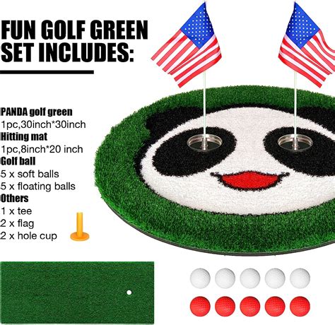 Buy PLBBJH Floating Golf Green for Pool, Pattern Pool Golf Chipping ...