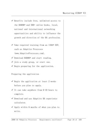 Image result for CCBA Study Guide