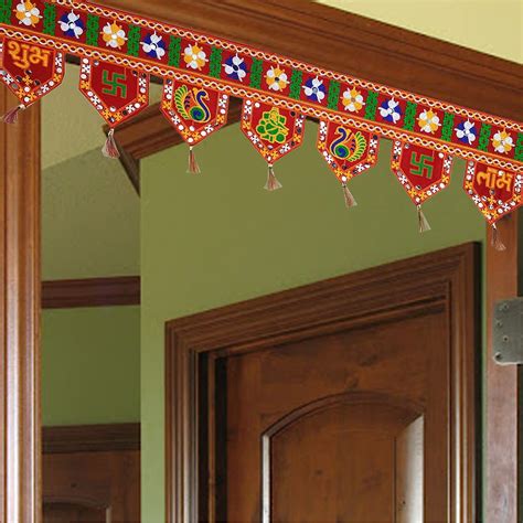 ascension Design Shubh Labh Traditional Art Handmade Door Bandarwal ...