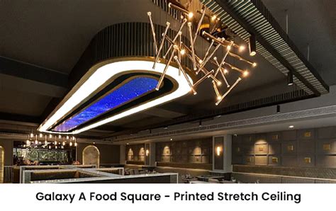 Stretch Ceilings for Restaurants & Bars | Iceil