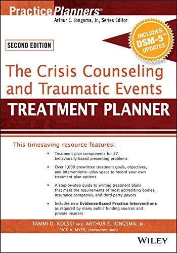 The Crisis Counseling and Traumatic Events Treatment Planner, with DSM ...