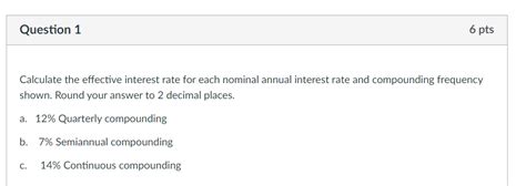 Image result for Continuous Compounding Effective Rate Formula