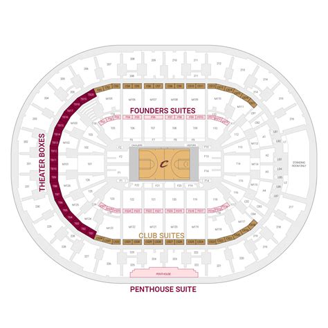 Cleveland Cavaliers Seating Chart
