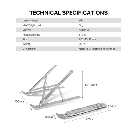 لابتوب ستاند FANTECH NS11 | الاردن