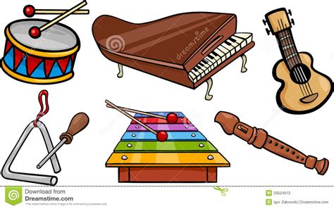 Image result for Musical Instruments Names Cartoon