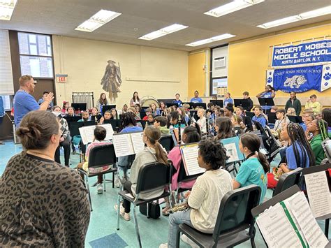 North Babylon Fifth Grade Musicians Visit Middle School - Long Island ...