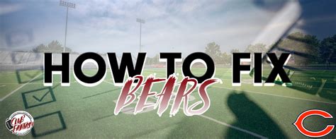 How to FIX The Chicago Bears This Offseason