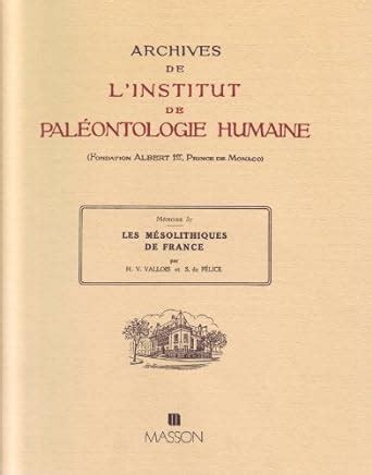 Buy Les Mésolithiques de France Book Online at Low Prices in India ...