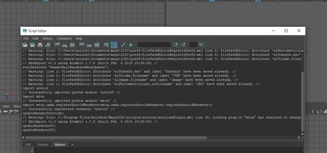 Python Maya 的图像结果