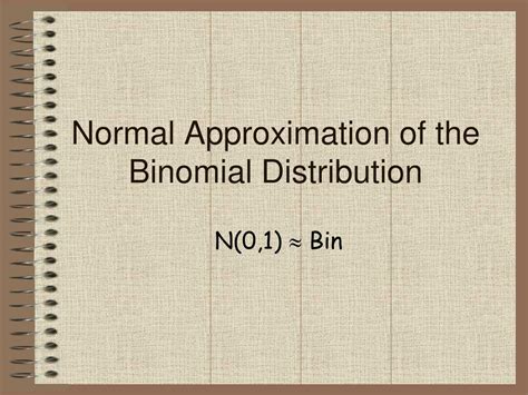 Image result for Binomial Approximation Examples
