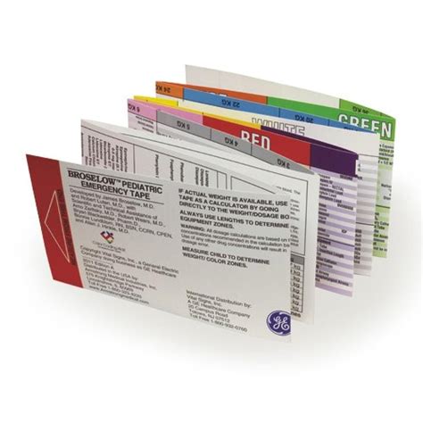 Broselow Pediatric Emergency Tape – FazBrand