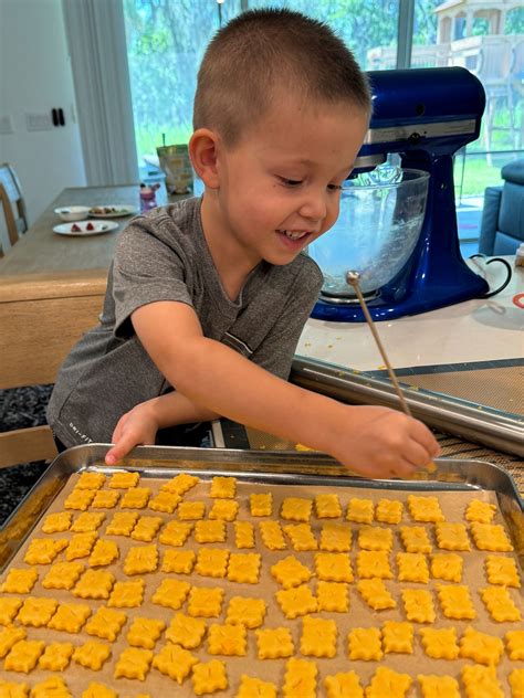 Homemade Cheese Crackers Recipe: Easy and Fun for Kids | Ashley Cejka