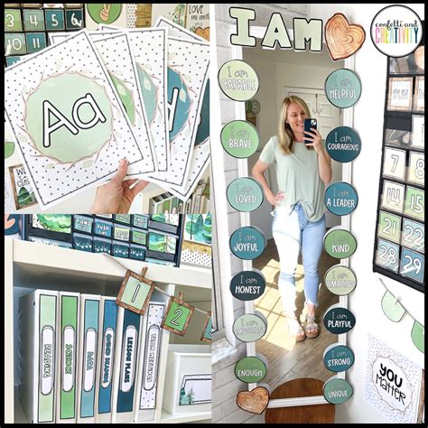 Nature Classroom Decor Bundle | Confetti & Creativity