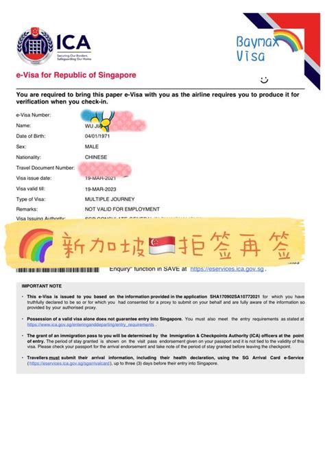 【攻略】中国入境新加坡签证放开，申请、审批、通关攻略全在这儿