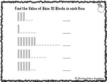 2 Digits up to 4 Digits Addition with Base Ten Blocks Worksheet ...