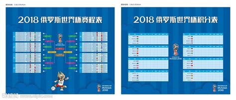 2018世界杯积分表赛程表展架设计图__广告设计_广告设计_设计图库_昵图网nipic.com