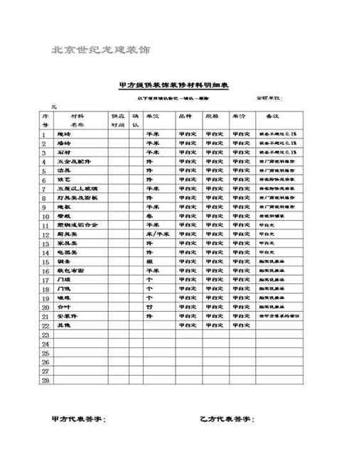 北京装修报价明细表 北京装修公司如何购买 - 装修公司