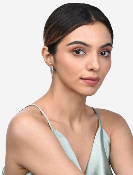 Buy Stylish Mirabel Silver Earring Online At Best Price In India ...