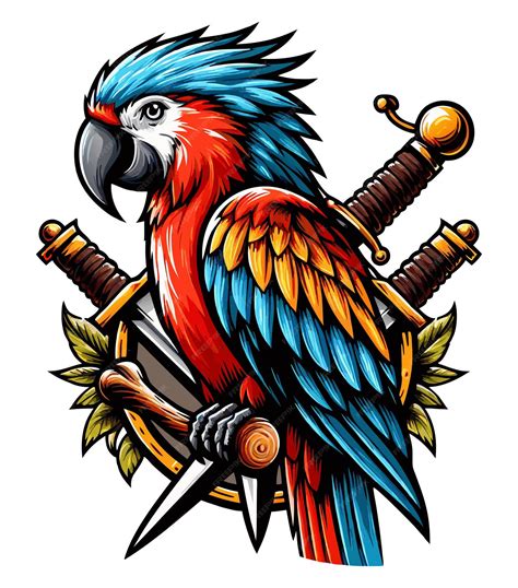 Premium Vector | Parrot bird clipart