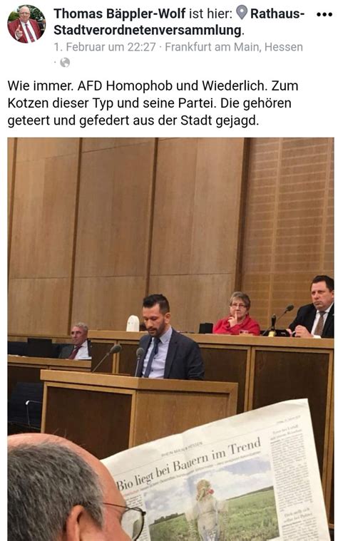 Kümmert euch um die echten Sorgen der Menschen, statt um mehr Homo ...