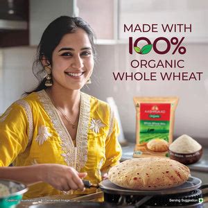 Aashirvaad Organic Whole Wheat Atta (Godhuma pindi)