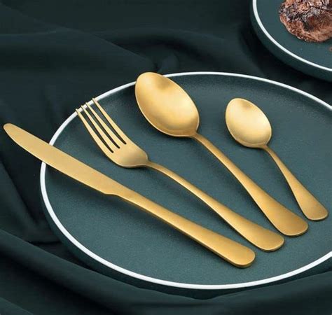 METINOX 18 Pieces Stainless Steel Designer Cutlery Set | Kitchenware ...