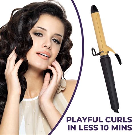 Buy SANFE SELFLY HAIR CURLER AND CRIMPER - CURL 19MM BARREL HAIR CURLER ...