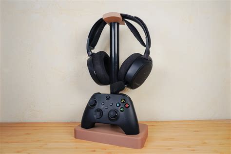 🎮 Block Xbox Controller & Headphone Stand・ STL File for ・Cults