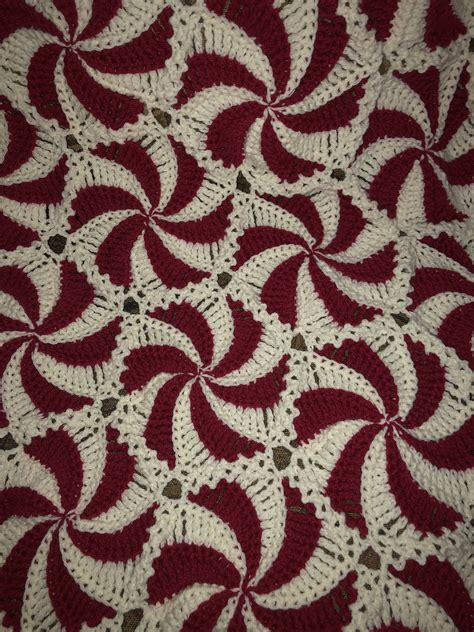 Peppermint Candy Afghan Tutorial 的图像结果