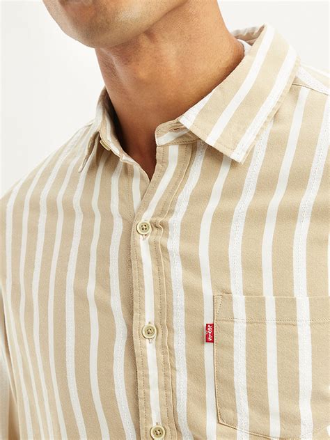 Men's Striped Slim Fit Shirt – Levis India Store