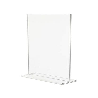 11 x 17 Table Stand Side Loading Acrylic Sign Holder – acrylicsheetsindia