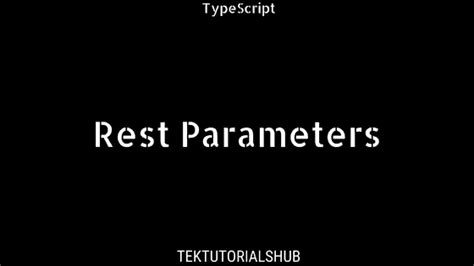 Image result for JavaScript Rest Parameters