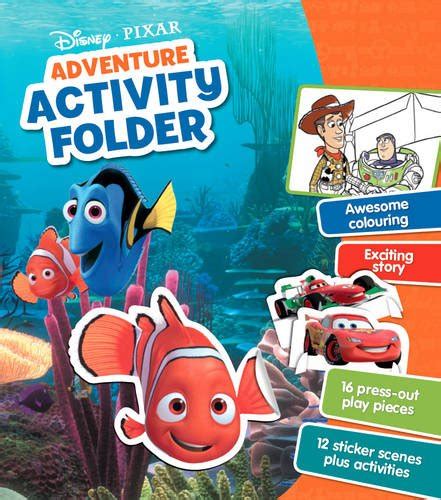 Buy Disney Pixar Adventure Activity Folder Book Online at Low Prices in ...