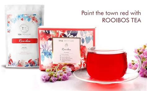 Tea Treasure South African Rooibos Red Tea | Flower Based | Hand ...